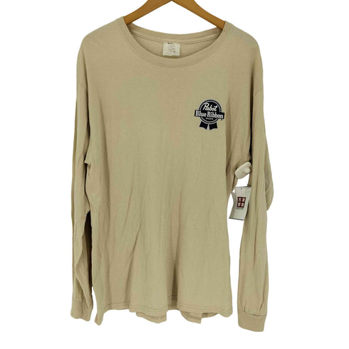 Pabst Blue Ribbon ORIGINAL LOGO L/S TEE メンズ import:L