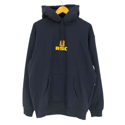 ROUGH SKETCH CLOTHING RSC ロゴプリント 裏起毛 プルオーバーパーカー メンズ JPN:L