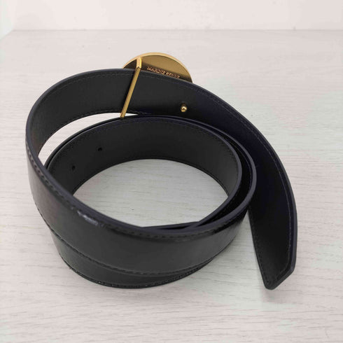 マリーンセル MARINE SERRE SMOOTH LEATHER MOON BELT ムーンバックル レザー ベルト レディース T.85