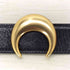 マリーンセル MARINE SERRE SMOOTH LEATHER MOON BELT ムーンバックル レザー ベルト レディース T.85