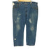 リーバイス Levis 501 ボタンフライ デニム ビッグサイズ ペンキ メンズ W42/L30