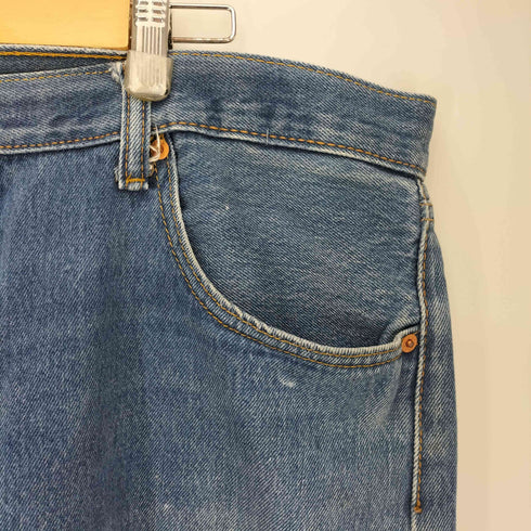 リーバイス Levis 501 ボタンフライ デニム ビッグサイズ ペンキ メンズ W42/L30