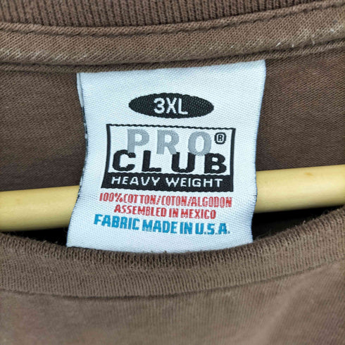 DAP ATHELETIC USA製 PRO CLUBボディ ロゴプリント S/S クルーネックTシャツ メンズ 3XL