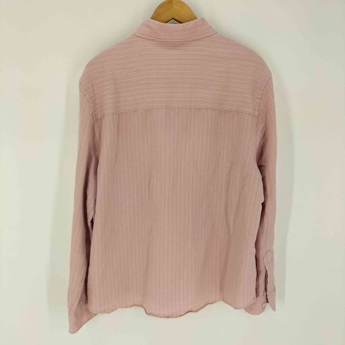 ザラ ZARA レーヨンポリ オーバーサイズシャツ メンズ import:L