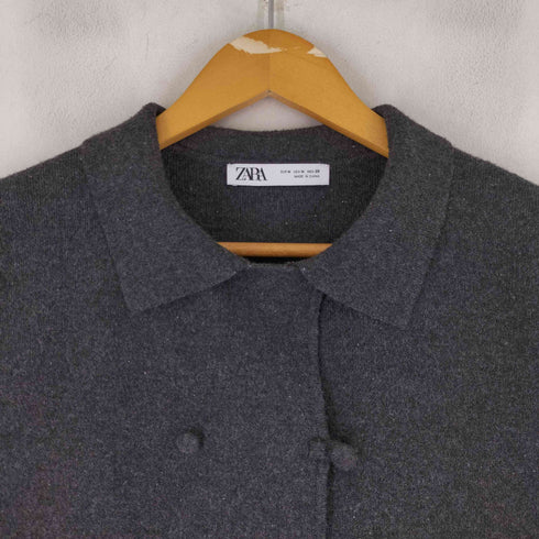 ザラ ZARA ボタン付きニット レディース import:M