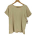 90S USA製 S/S ボートネック Tシャツ レディース import:S