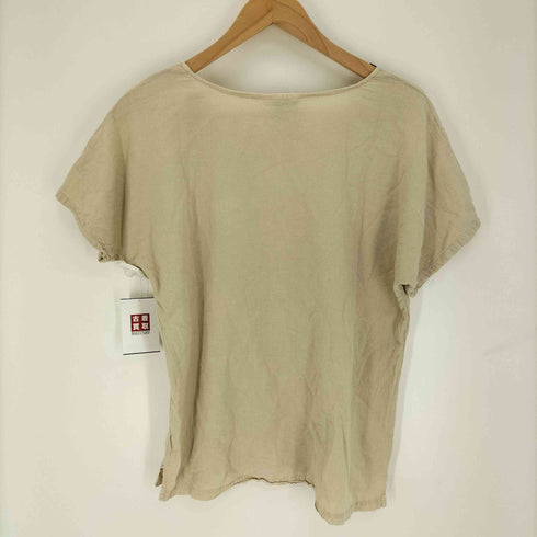 90S USA製 S/S ボートネック Tシャツ レディース import:S