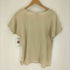 90S USA製 S/S ボートネック Tシャツ レディース import:S