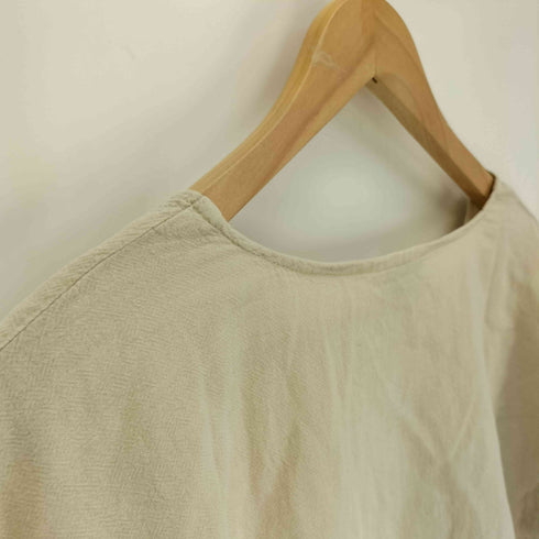 90S USA製 S/S ボートネック Tシャツ レディース import:S