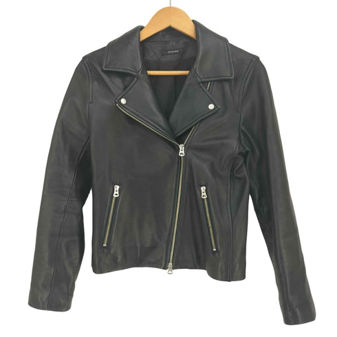 ジーナシス JEANASIS ラムレザー ダブルライダースジャケット レディース import:M