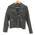 ジーナシス JEANASIS ラムレザー ダブルライダースジャケット レディース import:M
