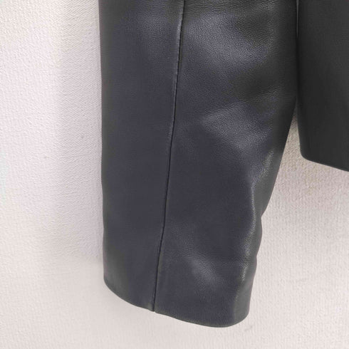 ジーナシス JEANASIS ラムレザー ダブルライダースジャケット レディース import:M