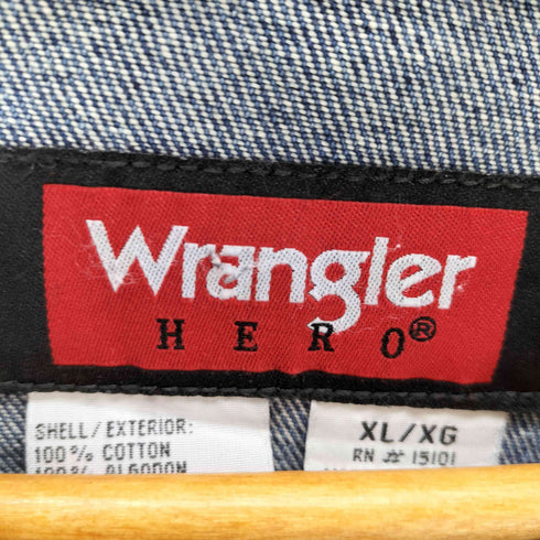 ラングラー Wrangler HERO デニムトラッカージャケット メンズ JPN:XL