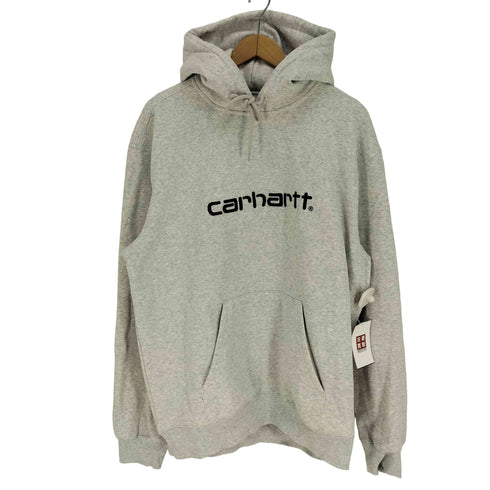 カーハート Carhartt ロゴ刺繍 裏起毛 プルオーバーパーカー メンズ import:XXL