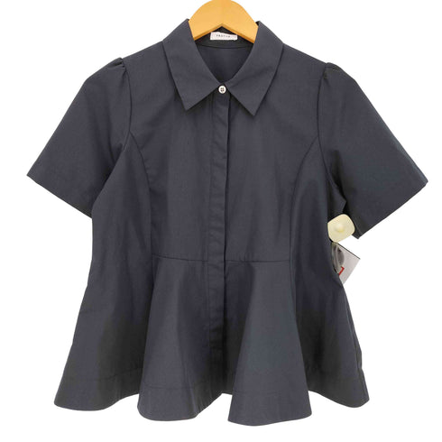 フレイアイディー FRAY I.D 26ss LUMISHADE ペプラムシャツ ウォッシャブル レディース ONE SIZE