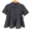 フレイアイディー FRAY I.D 26ss LUMISHADE ペプラムシャツ ウォッシャブル レディース ONE SIZE