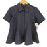 フレイアイディー FRAY I.D 26ss LUMISHADE ペプラムシャツ ウォッシャブル レディース ONE SIZE