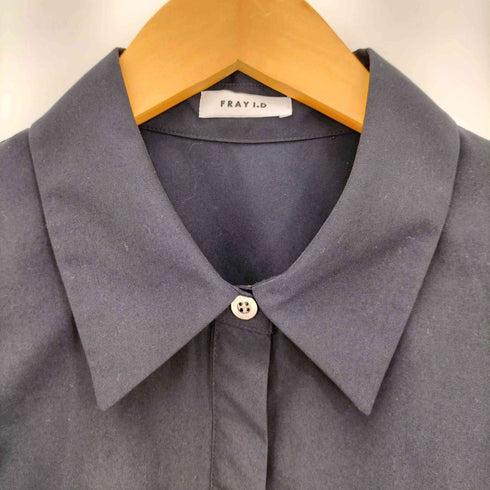 フレイアイディー FRAY I.D 26ss LUMISHADE ペプラムシャツ ウォッシャブル レディース ONE SIZE