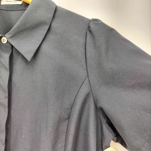 フレイアイディー FRAY I.D 26ss LUMISHADE ペプラムシャツ ウォッシャブル レディース ONE SIZE
