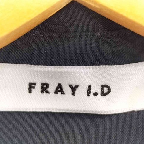 フレイアイディー FRAY I.D 26ss LUMISHADE ペプラムシャツ ウォッシャブル レディース ONE SIZE