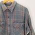 Schmidt Work Wear 2ポケ フラップ フランネルシャツ メンズ JPN:XL