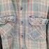 Schmidt Work Wear 2ポケ フラップ フランネルシャツ メンズ JPN:XL