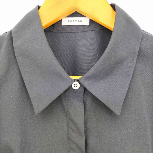 フレイアイディー FRAY I.D 26ss LUMISHADE ペプラムシャツ ウォッシャブル レディース ONE SIZE