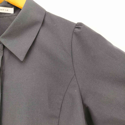 フレイアイディー FRAY I.D 26ss LUMISHADE ペプラムシャツ ウォッシャブル レディース ONE SIZE