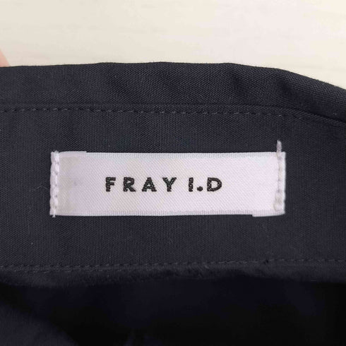 フレイアイディー FRAY I.D 26ss LUMISHADE ペプラムシャツ ウォッシャブル レディース ONE SIZE