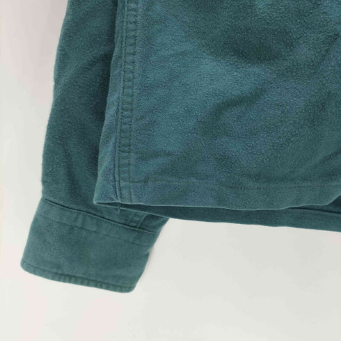エルエルビーン L.L.Bean FREEPORT MAINE 70-80S USA製 L/S シャモアクロス クロップド ショート シャツ 短丈 メンズ 15