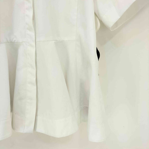フレイアイディー FRAY I.D 26ss LUMISHADE ペプラムシャツ ウォッシャブル レディース ONE SIZE
