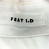 フレイアイディー FRAY I.D 26ss LUMISHADE ペプラムシャツ ウォッシャブル レディース ONE SIZE