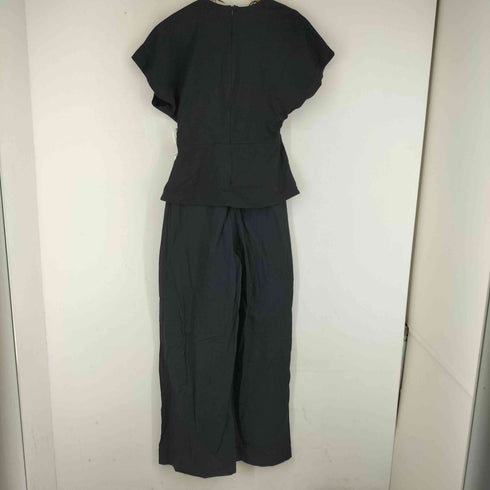 ザラ ZARA バックル付 ロングコンバインロングジャンプスーツ レディース S