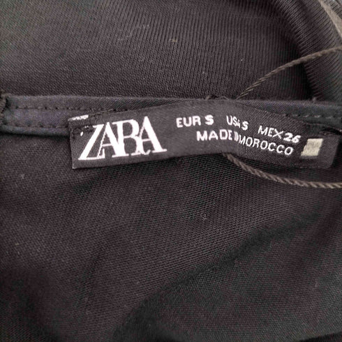 ザラ ZARA バックル付 ロングコンバインロングジャンプスーツ レディース S