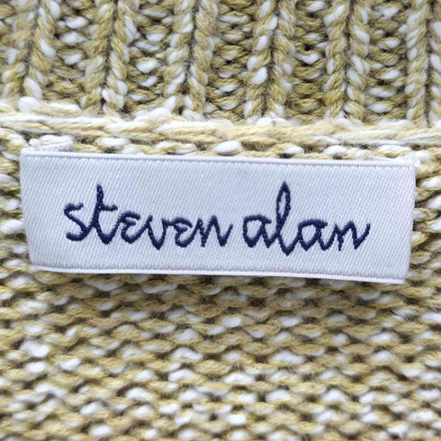スティーブンアラン Steven Alan クルーネック ローゲージ コットン ニット セーター レディース FREE