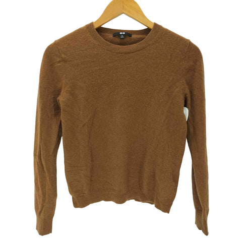 カシミヤ CASHMERE CASHMERE 100% オール カシミア クルーネック ニット セーター レディース JPN:M