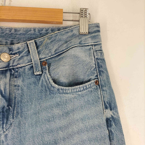 ザラ ZARA コラボ ダメージ フレアデニムパンツ レディース EUR:34