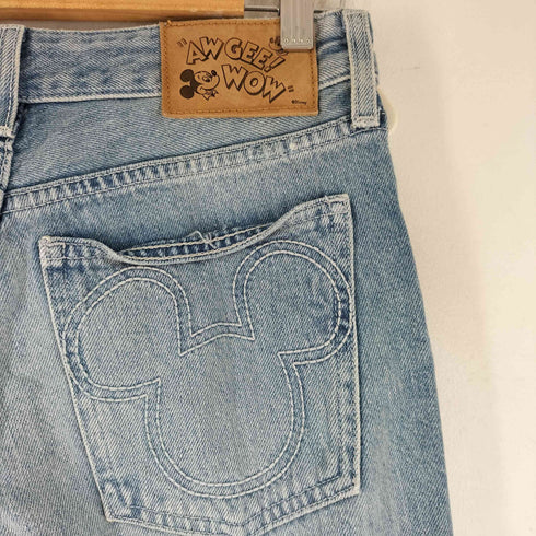 ザラ ZARA コラボ ダメージ フレアデニムパンツ レディース EUR:34