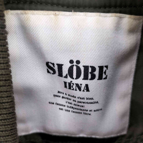 スローブイエナ SLOBE IENA MA-1 ブルゾン フライトジャケット レディース