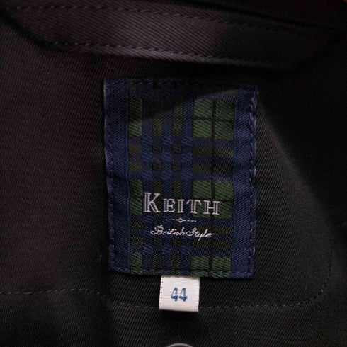 キース KEITH ステンカラーコート ウール混ライナー(着脱可) メンズ 44
