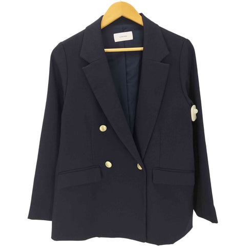 グローバルワーク GLOBAL WORK 26SS お手入れ ラクラク ダブル ジャケット レディース JPN:M