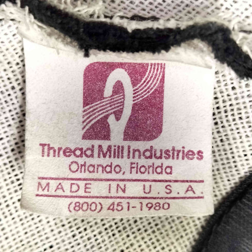 THREAD MILL INDUSTRIES スレッド ミル インダストリーズ USA製 アーティストロゴ刺繍 6パネルキャップ メンズ