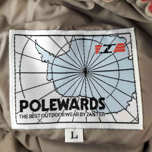 ポールワーズ POLEWARDS ダウン カーゴ パンツ メンズ JPN:L