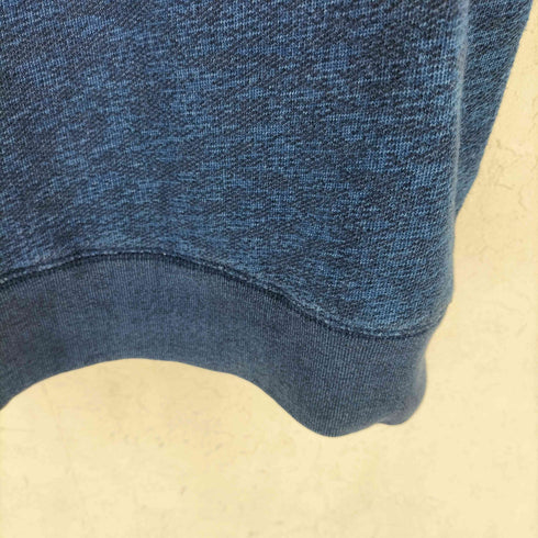 メゾンキツネ MAISON KITSUNE コットン100 前V ロゴワッペン ラグランスリーブ 半袖 スウェット メンズ M