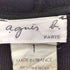 アニエスベー agnes b. PARIS 90s フランス製 ウール フーデット ロングニットコート レディース 1