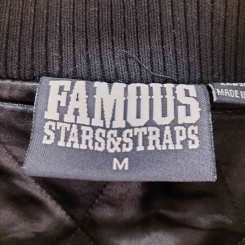 ミシカ MISHKA FAMOUS STARS AND STRAPS/ スカル 虎刺繍 スーベニアジャケット スカジャン メンズ JPN:M