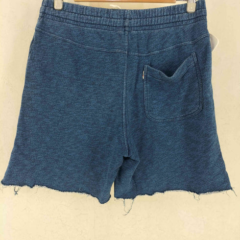 メゾンキツネ MAISON KITSUNE コットン100 裾カットオフ スウェット イージー ハーフパンツ メンズ M