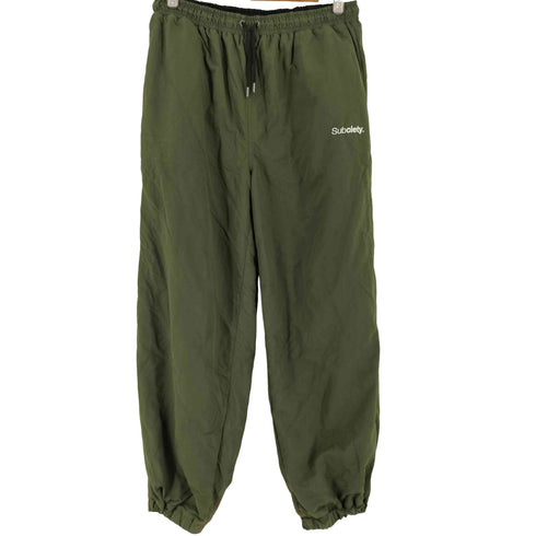 サブサエティ Subciety REVERSIBLE NYLON×FLEECE PANT リバーシブル ナイロン フリース パンツ メンズ