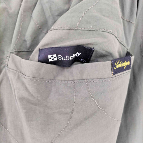 サブサエティ Subciety REVERSIBLE NYLON×FLEECE PANT リバーシブル ナイロン フリース パンツ メンズ