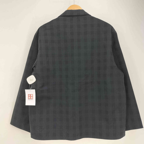 デサントポーズ DESCENTE PAUSE 撥水 チェック ワイドテーラードジャケット メンズ JPN:S